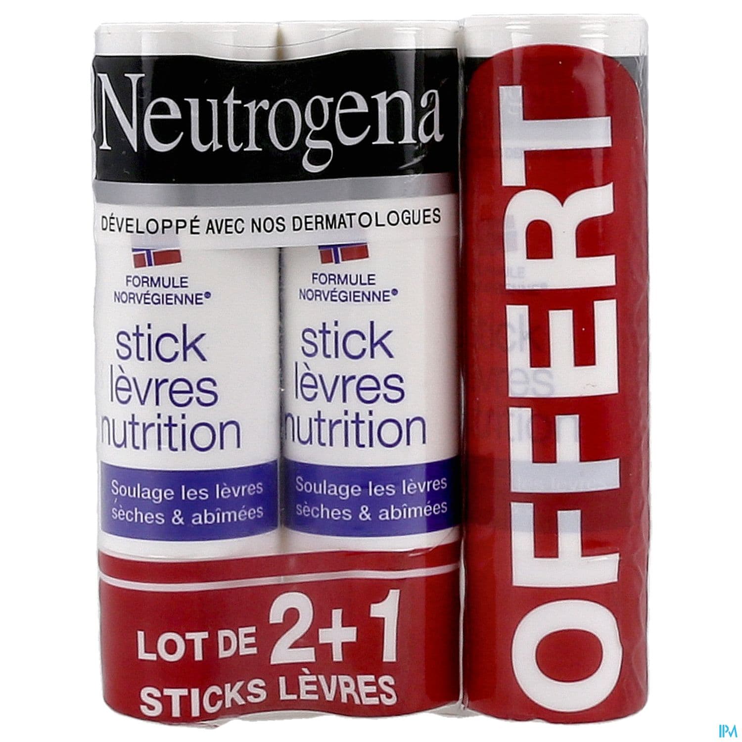 NEUTROGENA STICK LEV NUTRIT 4,8GX3