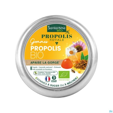 SANTAROME GOMME PROPOLIS BIO 45G