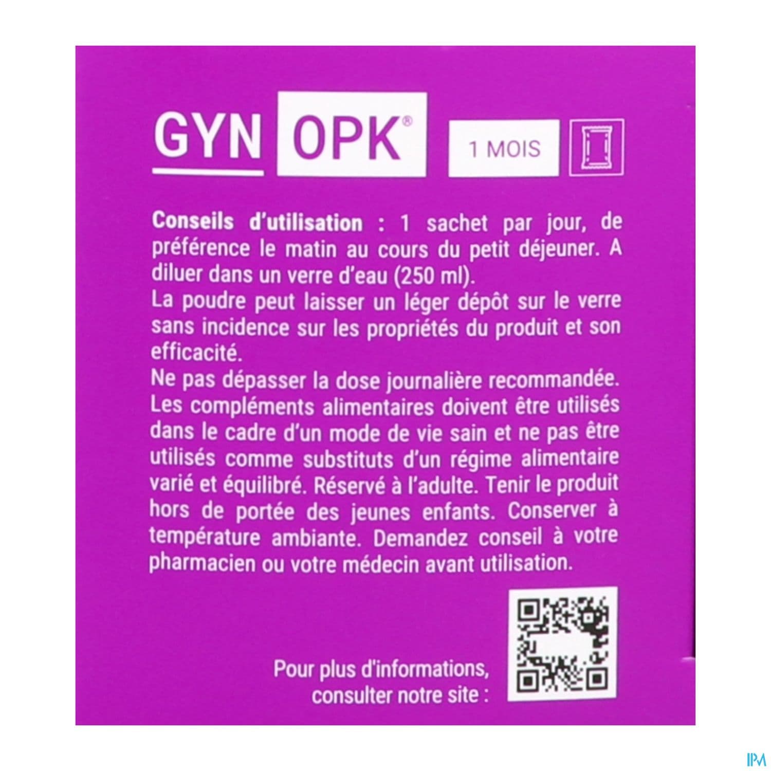 Densmore Gyn'opk Poudre A Diluer Sachet 30