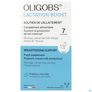 Oligobs Lactation Boost Gelule 14