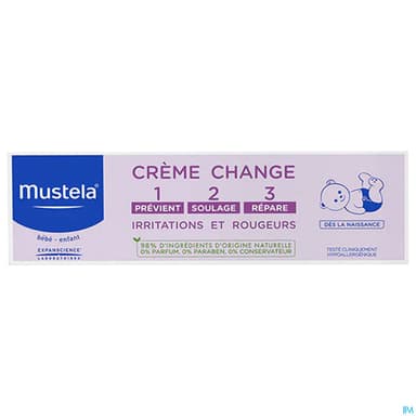 Mustela Bb Creme Change 1-2-3 100g