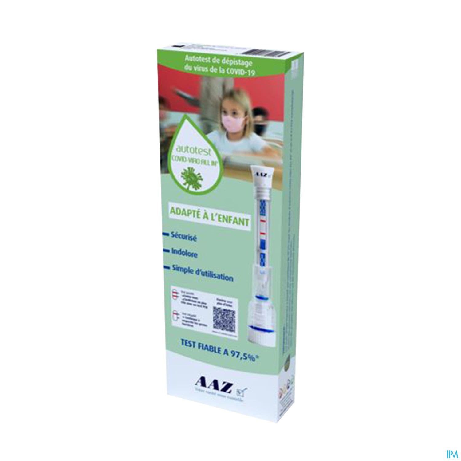 Aaz Autotest Nasal All In Duo Enfant Covid Viro 1