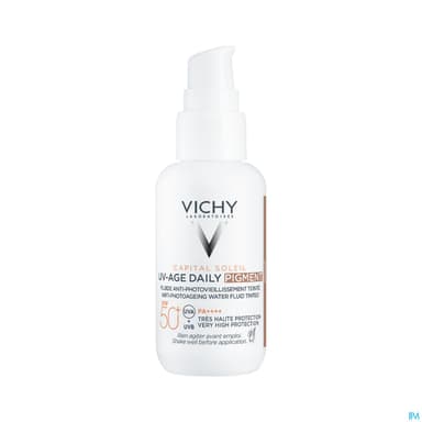 Vichy Capital Soleil Uv Age Daily Pigment Teinte Medium Spf50+ 40ml