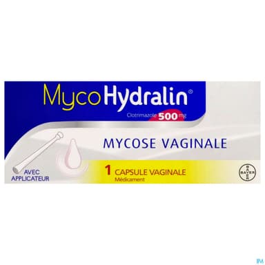 MYCOHYDRALIN 500MG CAPS VAG + APP