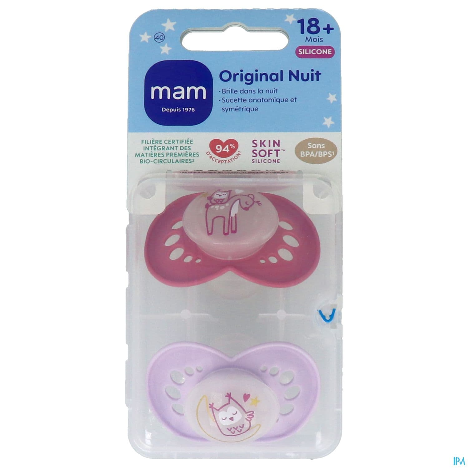 SUCET MAM ORIGINAL NUI SIL 18+M X2