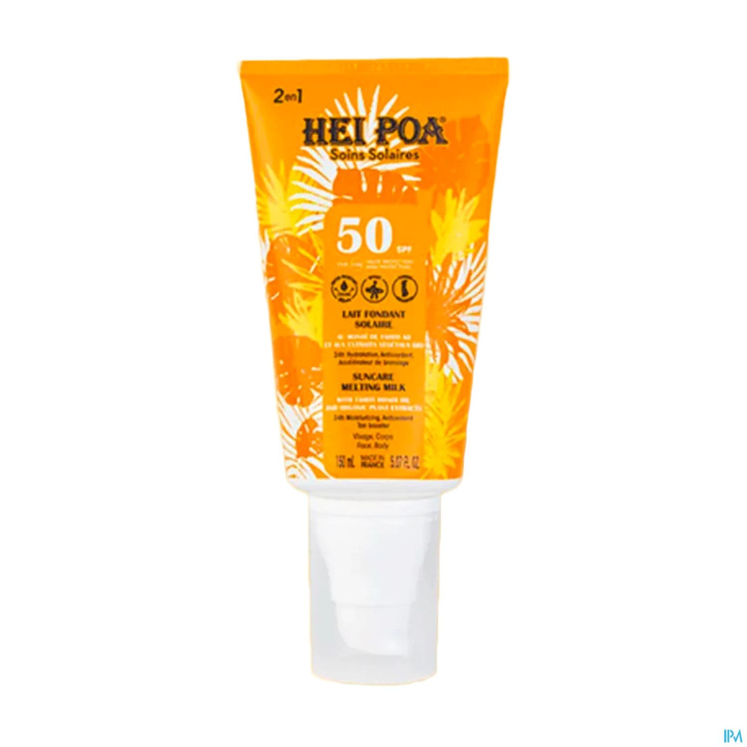 HEIPOA LAIT FONDAN SOL SPF50 150ML