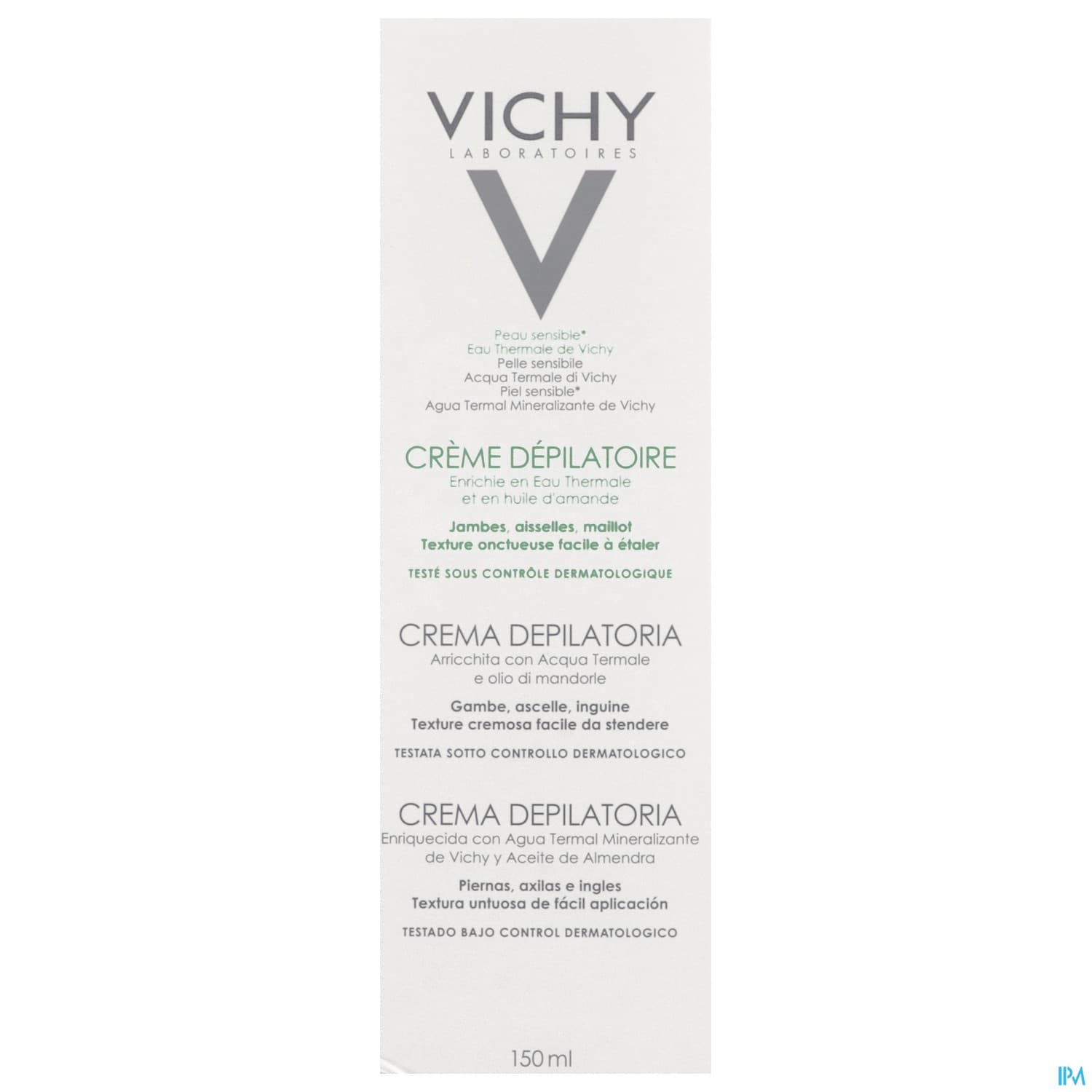 Vichy Dermo Tolerance Creme Depilatoire 150ml