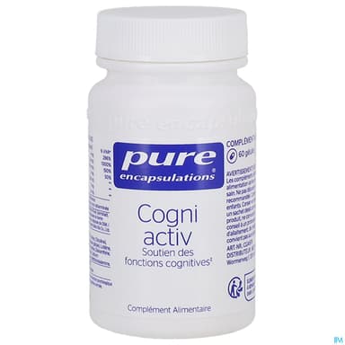 PURE ENCAPSULAT COGNI ACTIV CAPS60