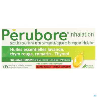 PERUBORE INHALATION CAPS 15