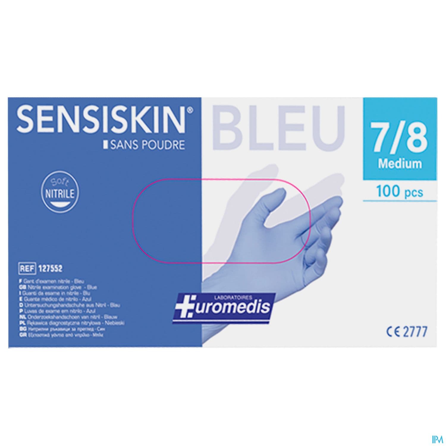 EUROMED GANT SENSISKIN N/PDR M 100