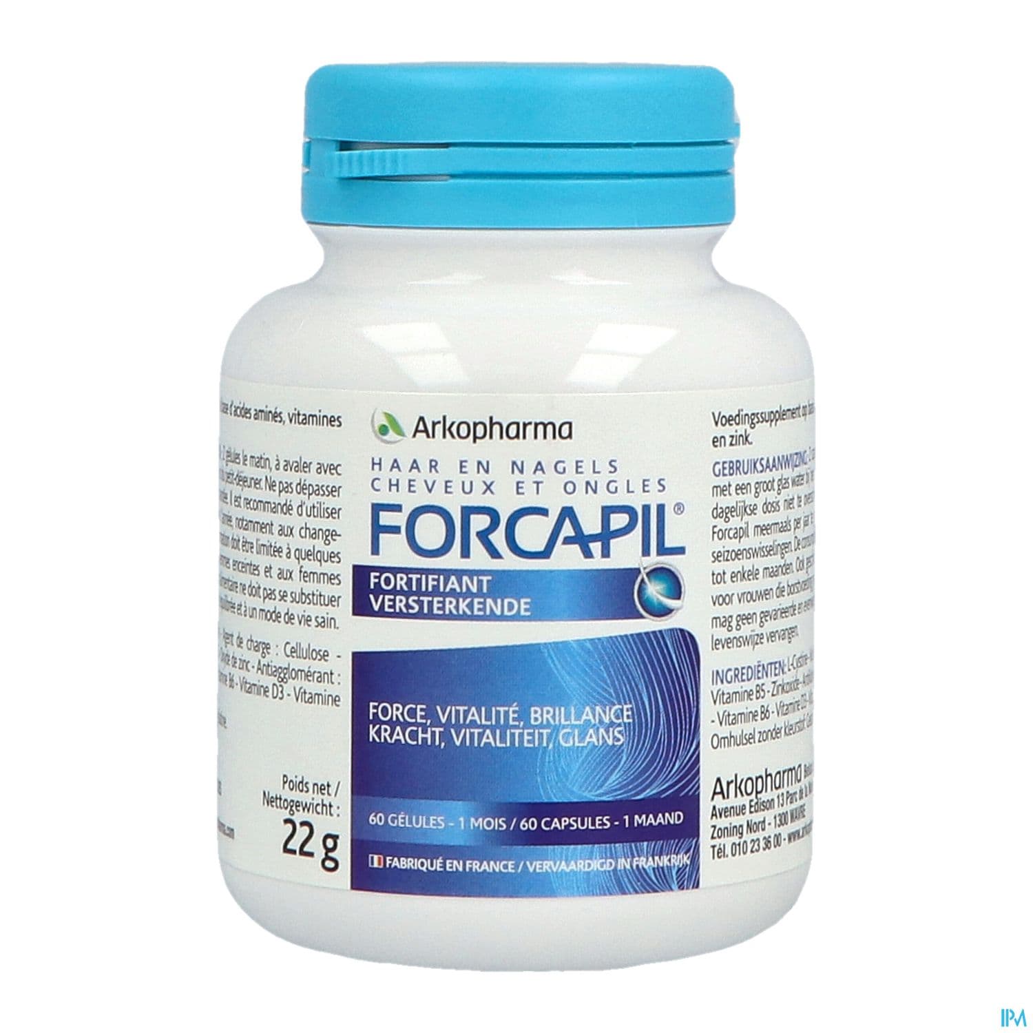 FORCAPIL COMPL ALIM GELUL 60
