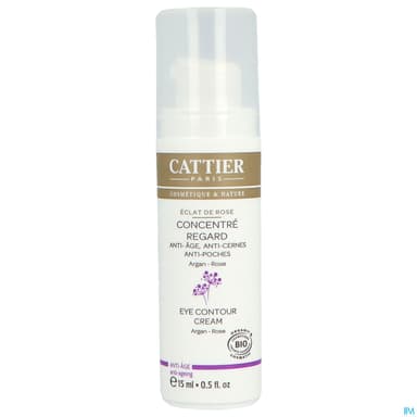 CATTIER CONC REGARD ECLAT ROSE15ML