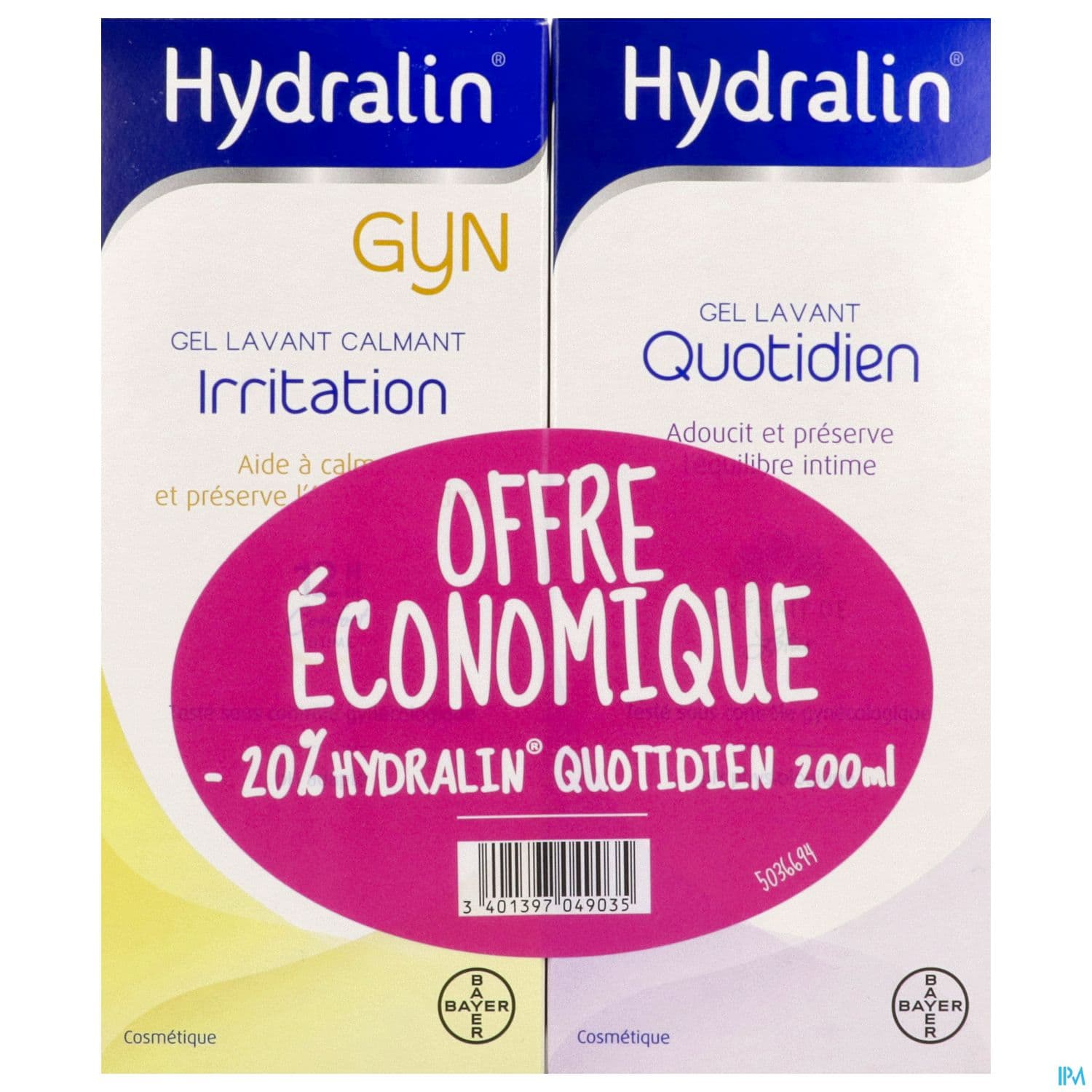 HYDRALIN QUOTIDIEN+GYN 200MLX2