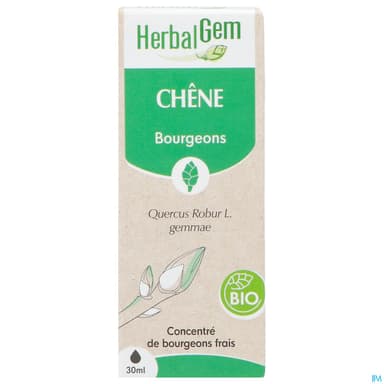 Herbalgem Chene Bourgeon Macerat Glycerin Bio 30ml