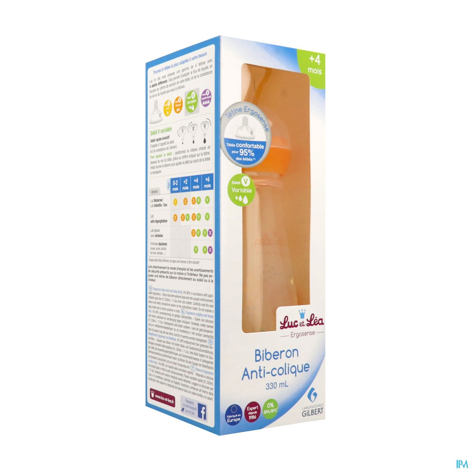 BIB LUC-LEA PLASTIQ SAVANE 330ML