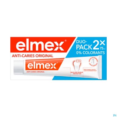 Elmex Anti Caries Dentifrice 75ml X2