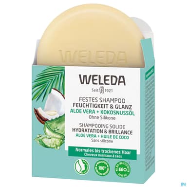 Weleda Shampooing Solide Hydratation Brillance 50g