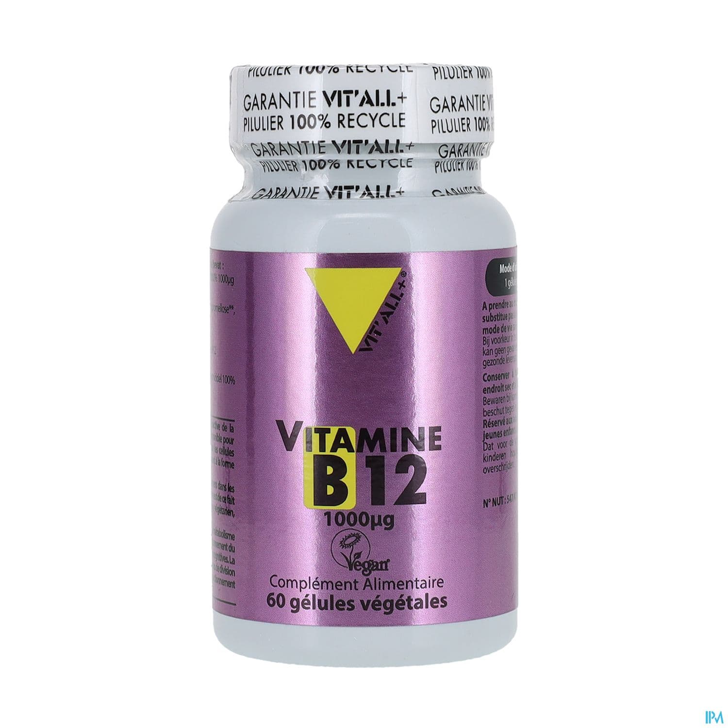 Vit All+ Vitamine B12 1000mcg Gelule 60