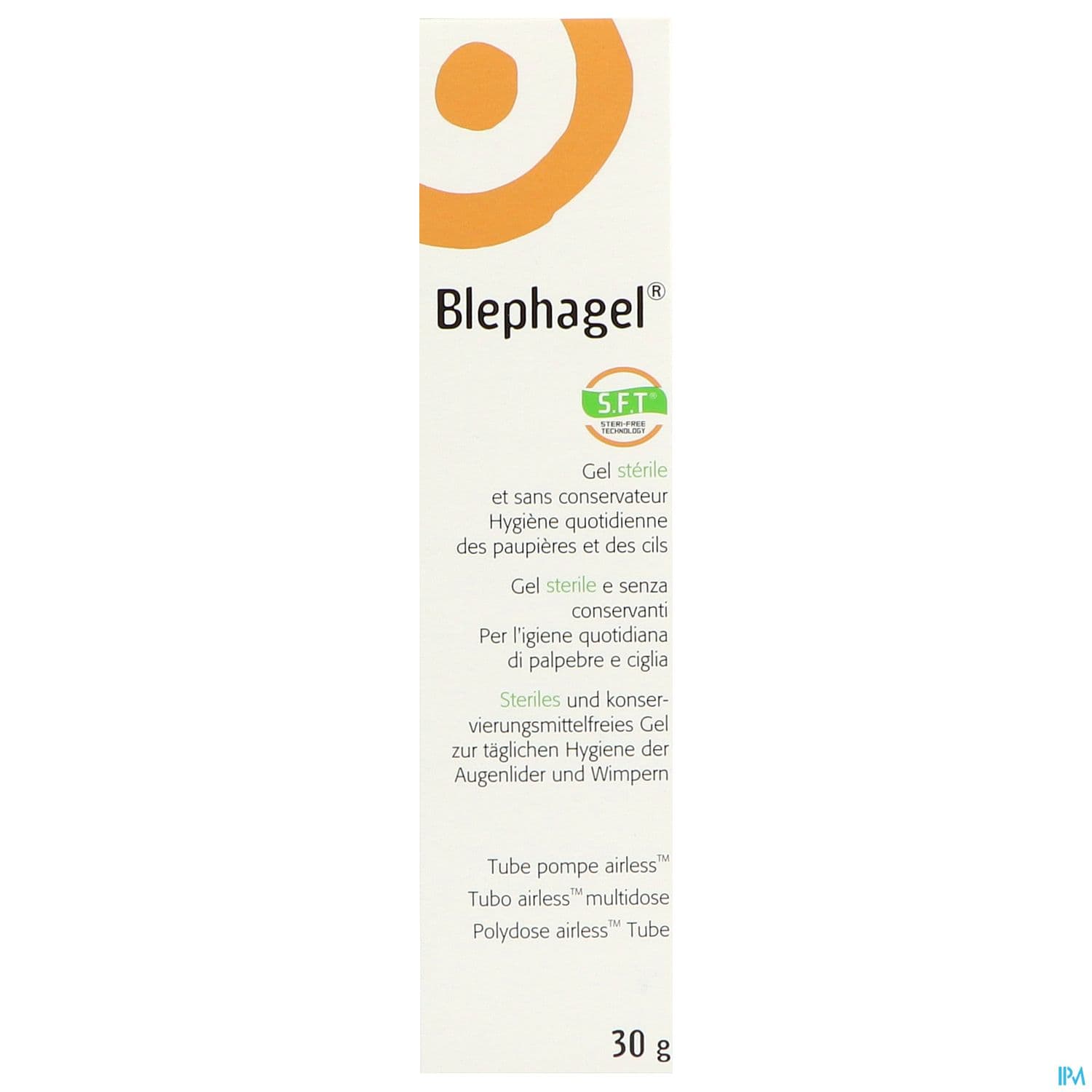 Blephagel Gel Nettoyant Paupieres Cils 30g