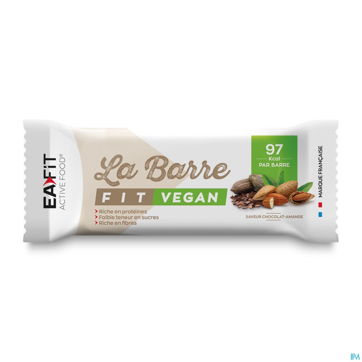 Eafit La Barre Fit Vegan Chocolat Amande 28g