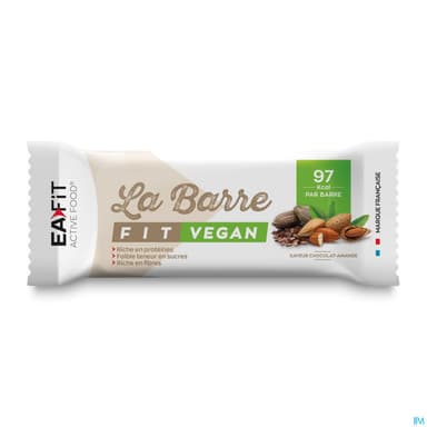 Eafit La Barre Fit Vegan Chocolat Amande 28g