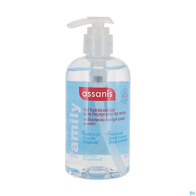 ASSANIS GEL HYDRO ALCOOLIQ 250ML