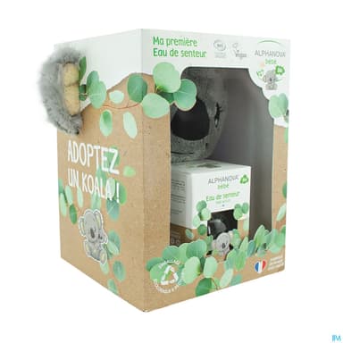 Alphanova Bebe Coffret Parfum Bio Adoptez Un Koala