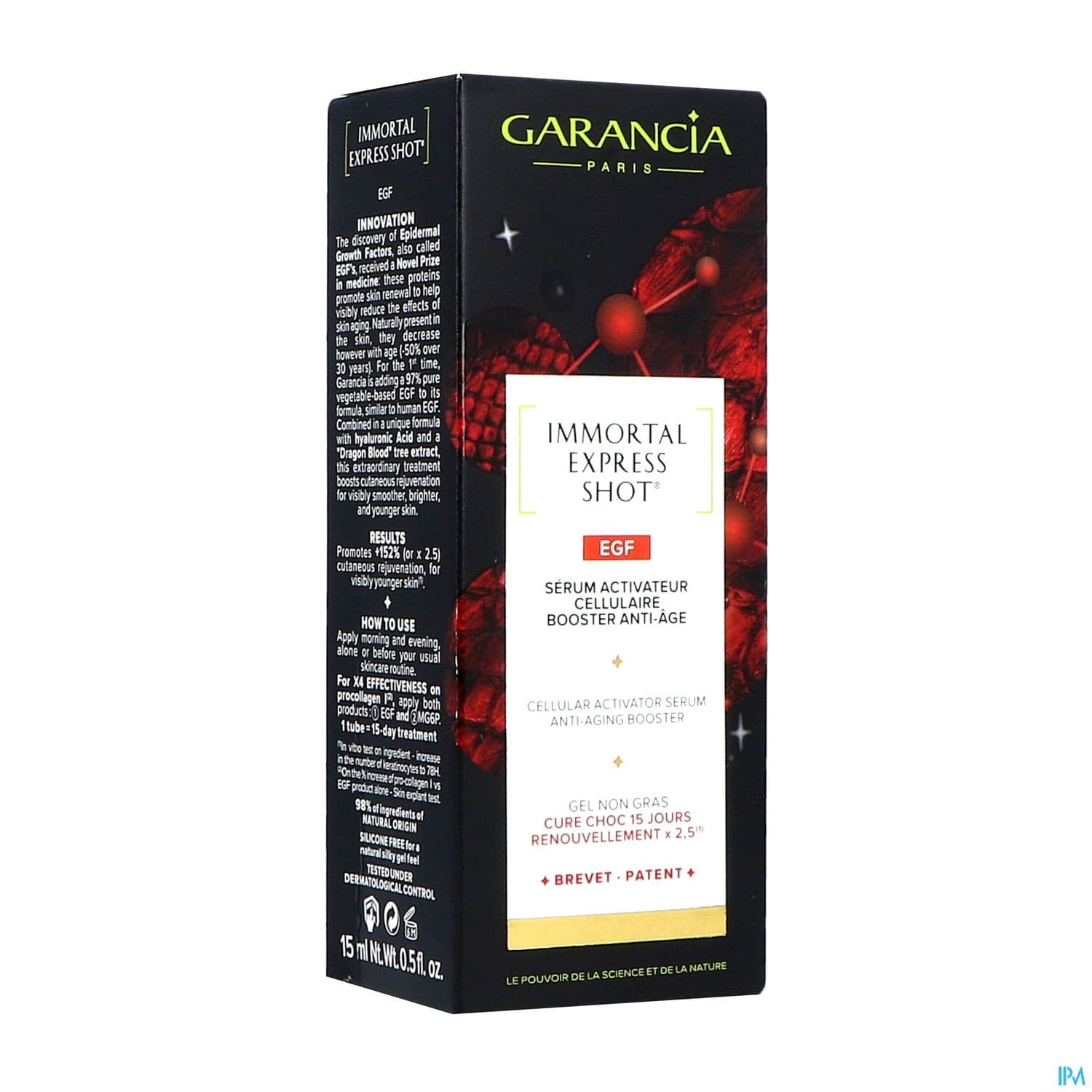 GARANCIA IMMORT EXP SHOT EGF 15ML — Pharmacie Allauch Village