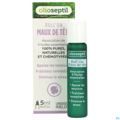 Ineldea Olioseptil Roll On Maux Tete 5ml