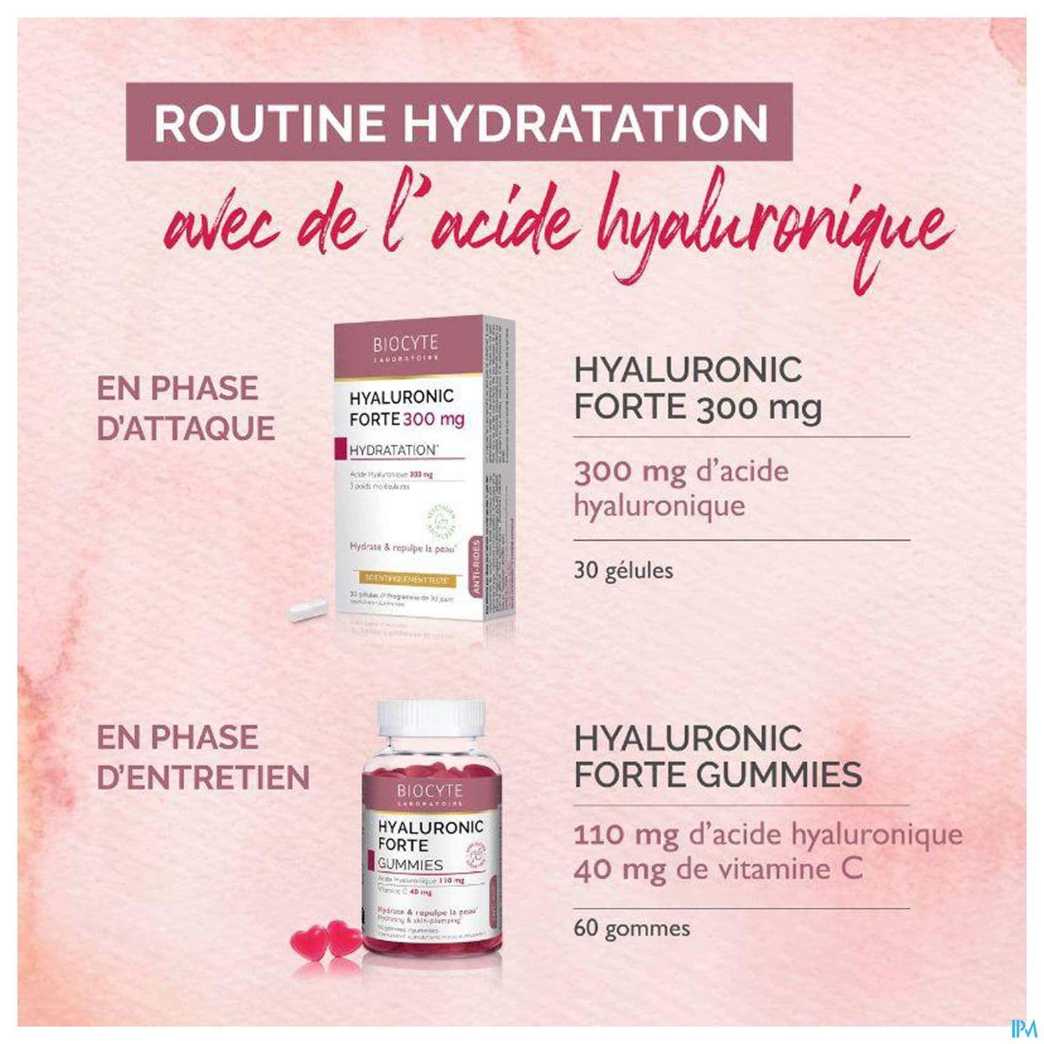 BIOCYTE HYALURONIC FORTE GUMMIE 60