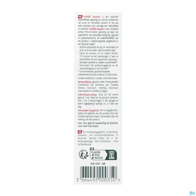 HUMER SINUSITE SPR 15ML