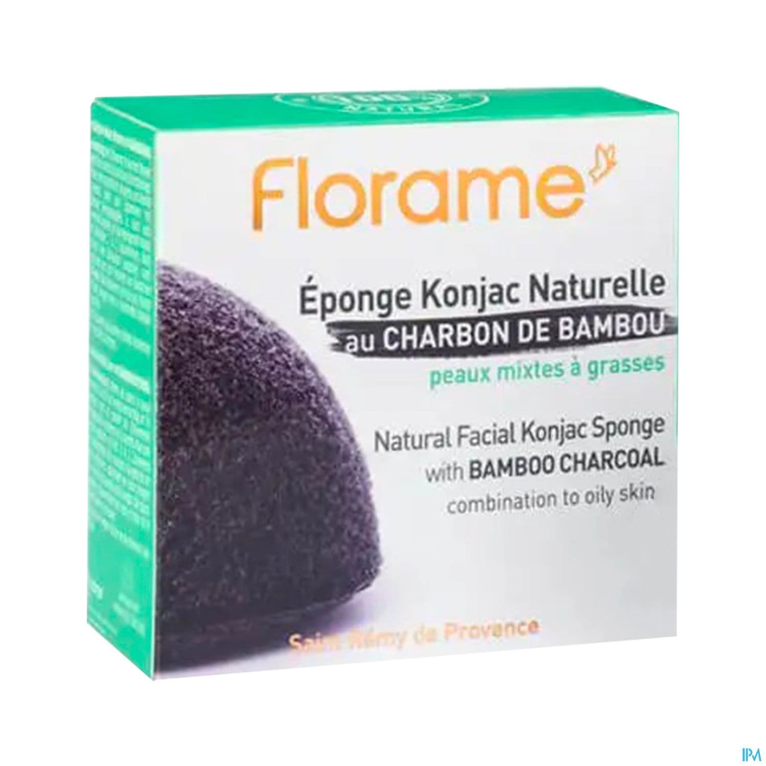 Florame Purete Eponge Konjac Naturelle Charbon