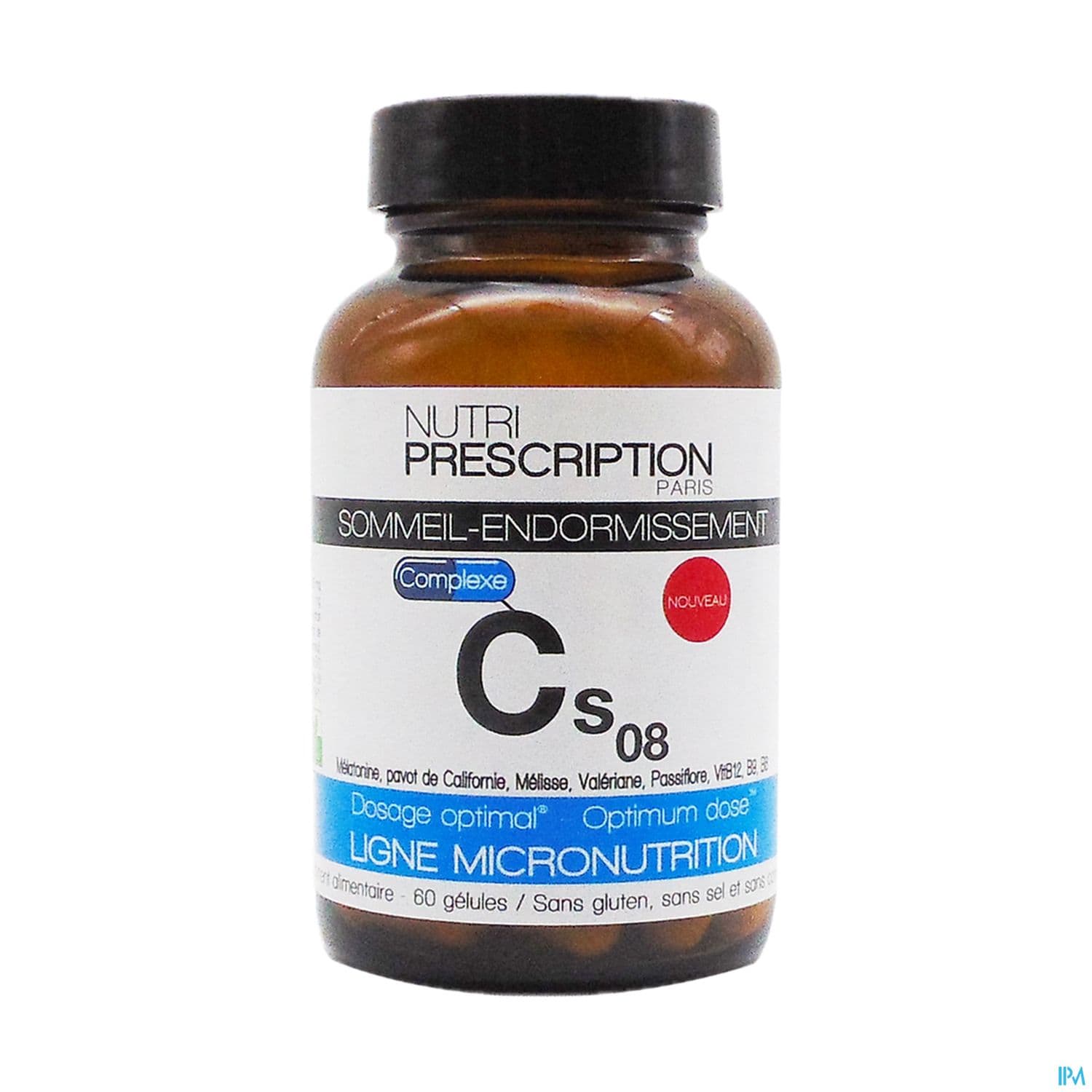 Nutriprescription Cs08 Sommeil Endormissement Gelule 60