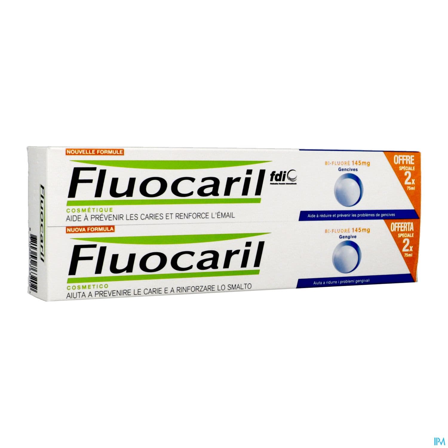 FLUOCARIL BI-FLUORE GENC MENT 2X75
