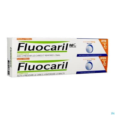 FLUOCARIL BI-FLUORE GENC MENT 2X75
