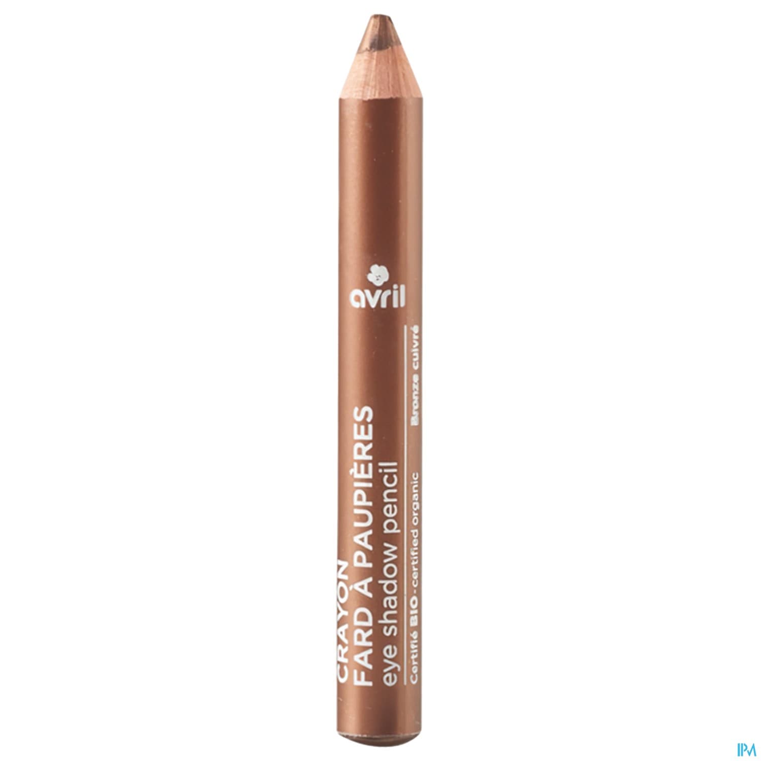 Avril Crayon Fard A Paupieres Bronze Cuivre Bio 2g