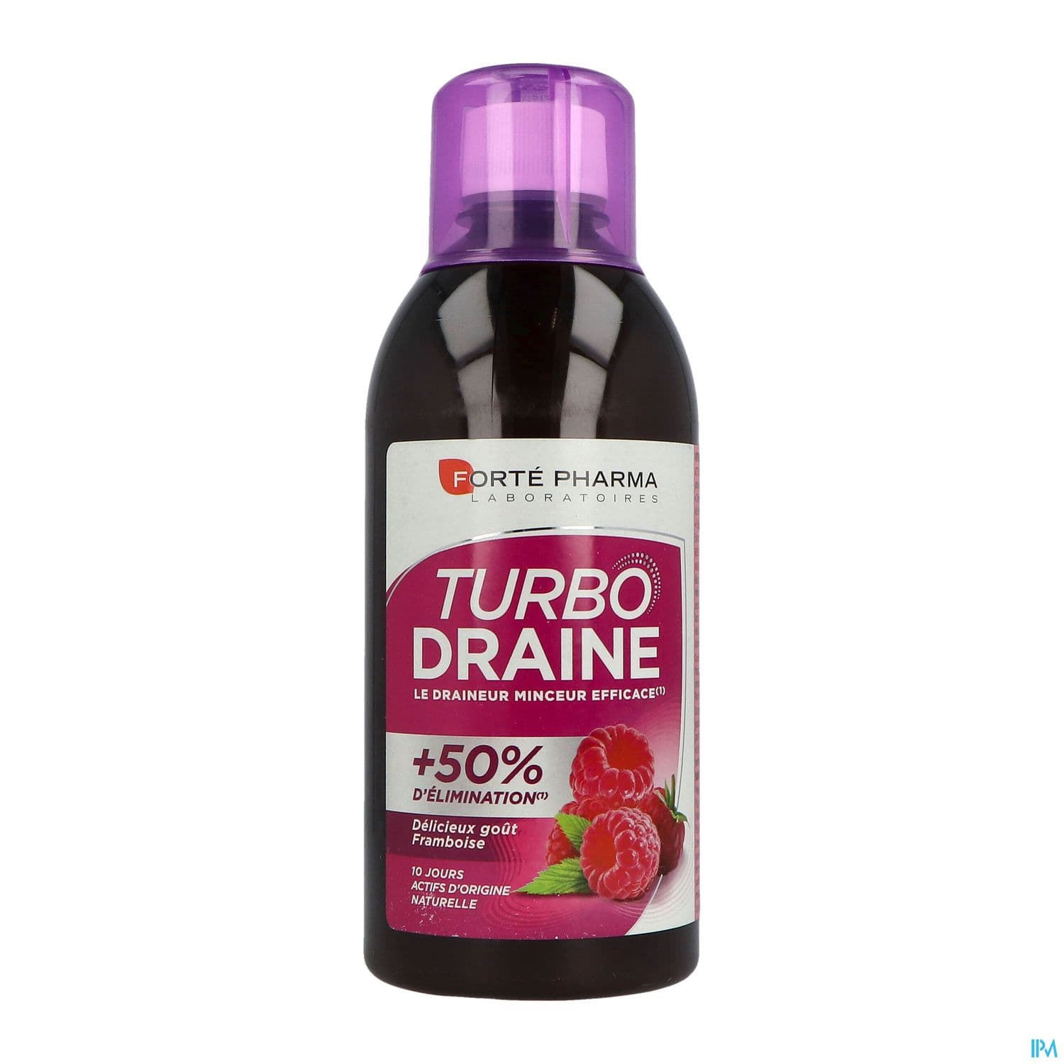 Forte Pharma Turbodraine Minceur Solution Buvable Framboise 500ml — Pharmacie Du Chatelet - Orleans