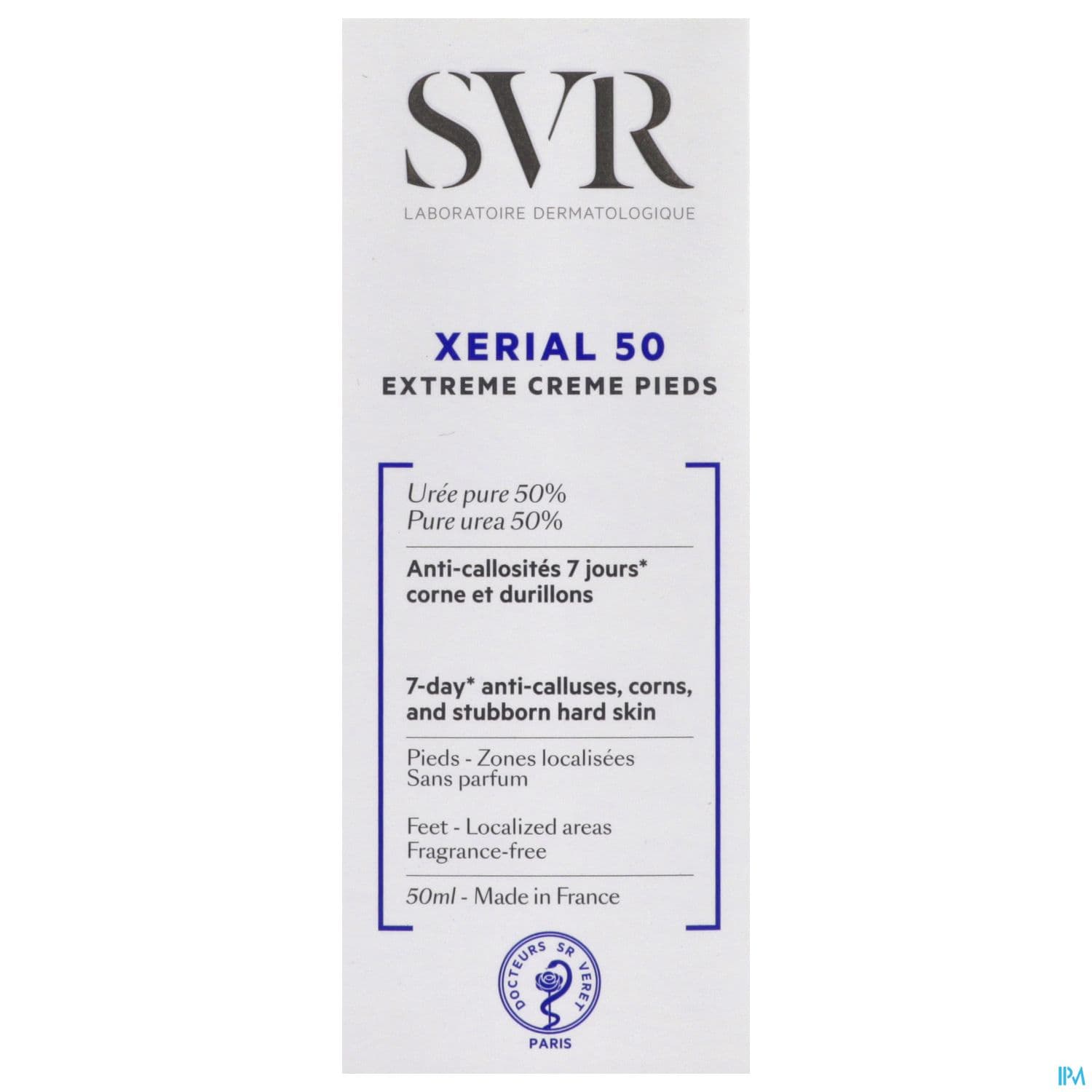 SVR XERIAL 50 EXT CR PIED ANTI-CALLOSITE 50ML