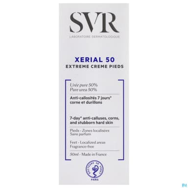 SVR XERIAL 50 EXT CR PIED ANTI-CALLOSITE 50ML