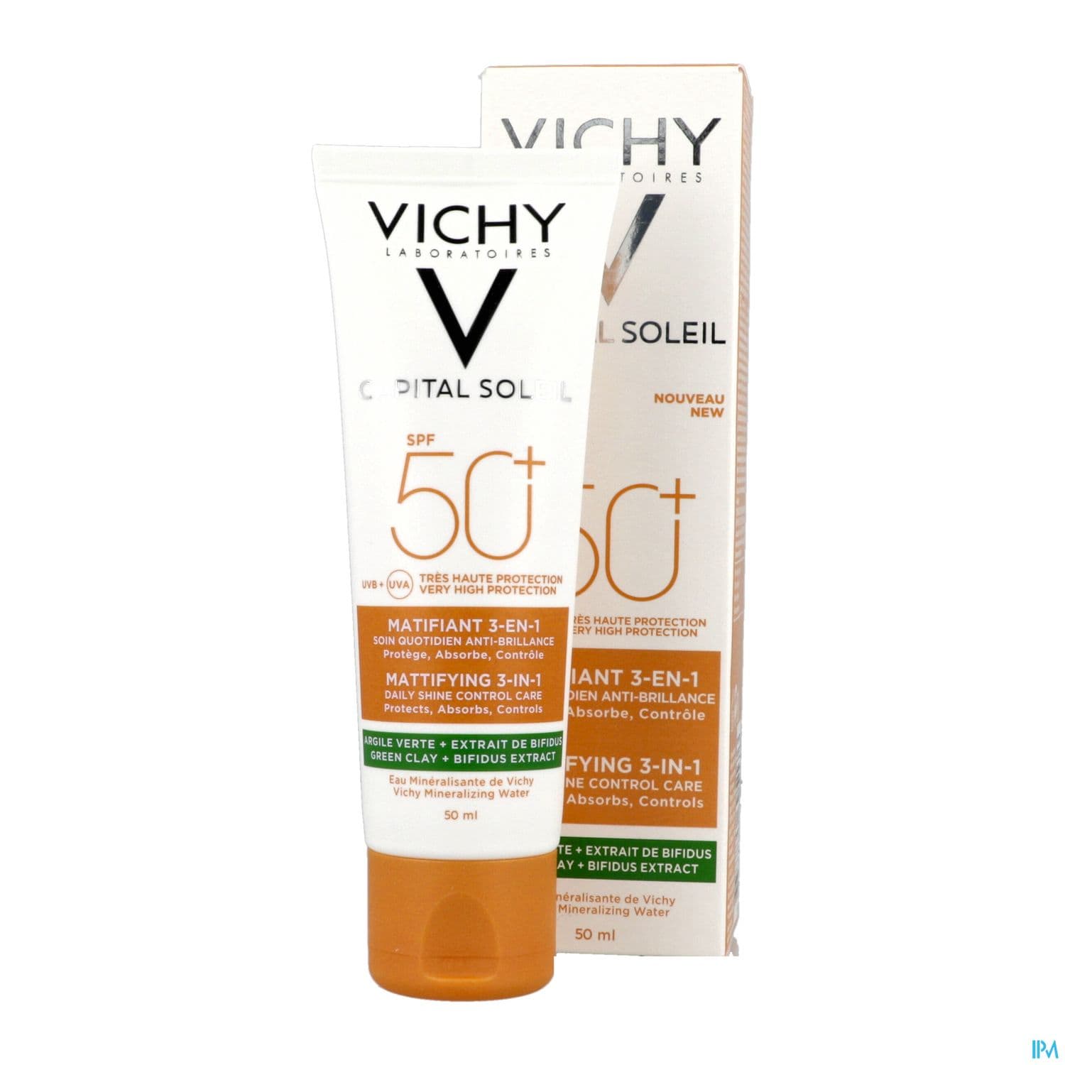 VICHY SOL MATIFIANT 3EN1 50+ 50ML