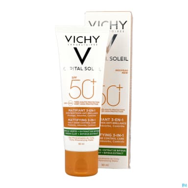 VICHY SOL MATIFIANT 3EN1 50+ 50ML