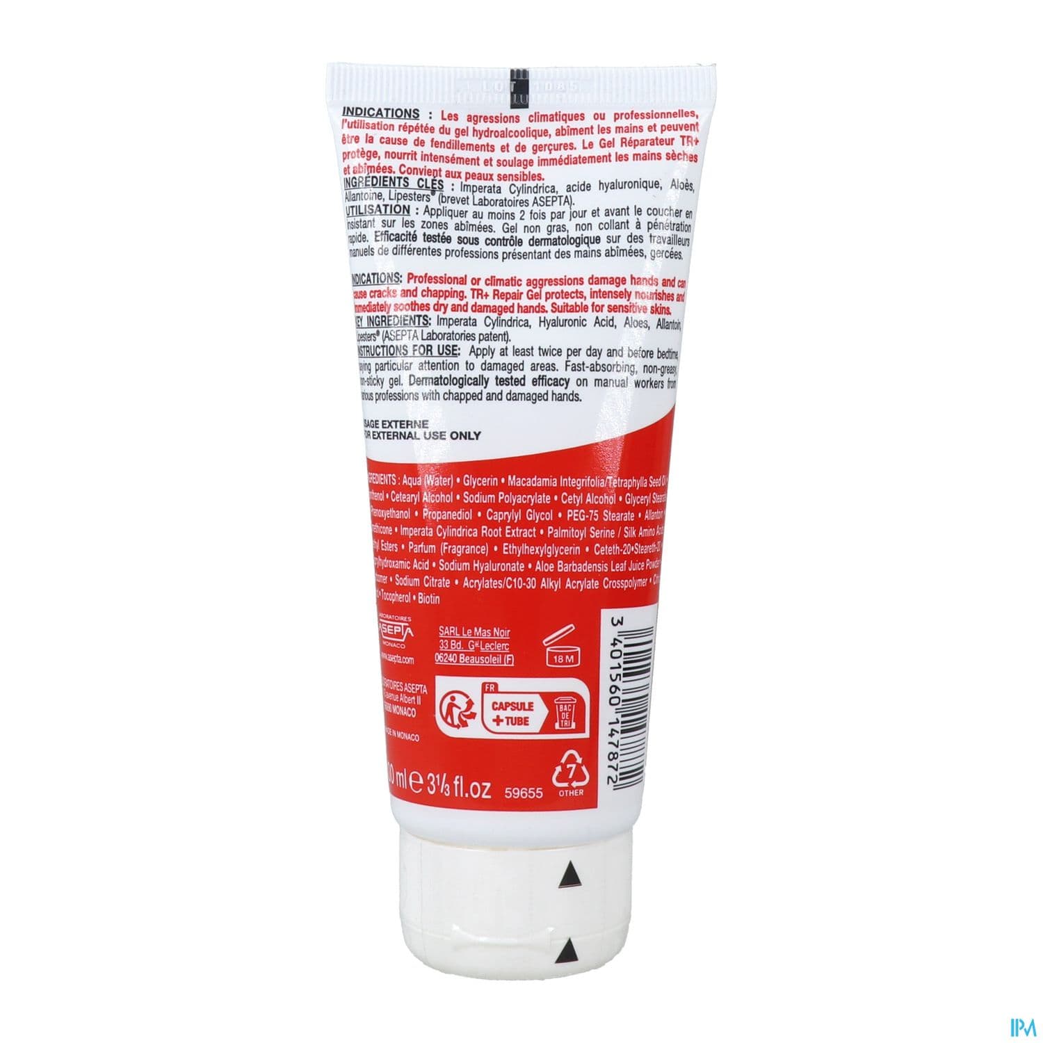VITA CITRAL TR+ REPAR MAIN 100ML