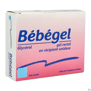 Bebegel Gel Rectal Unidose 6