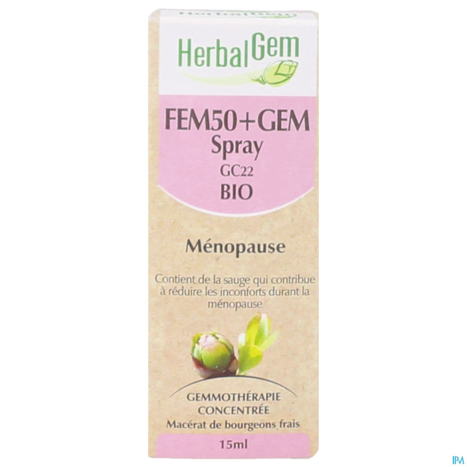 HERBALGEM FEM50+GEM BIO 15ML