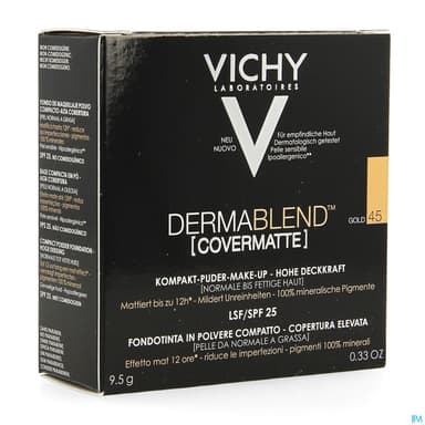 Vichy Fdt Dermablend Covermatte 45 9,5g