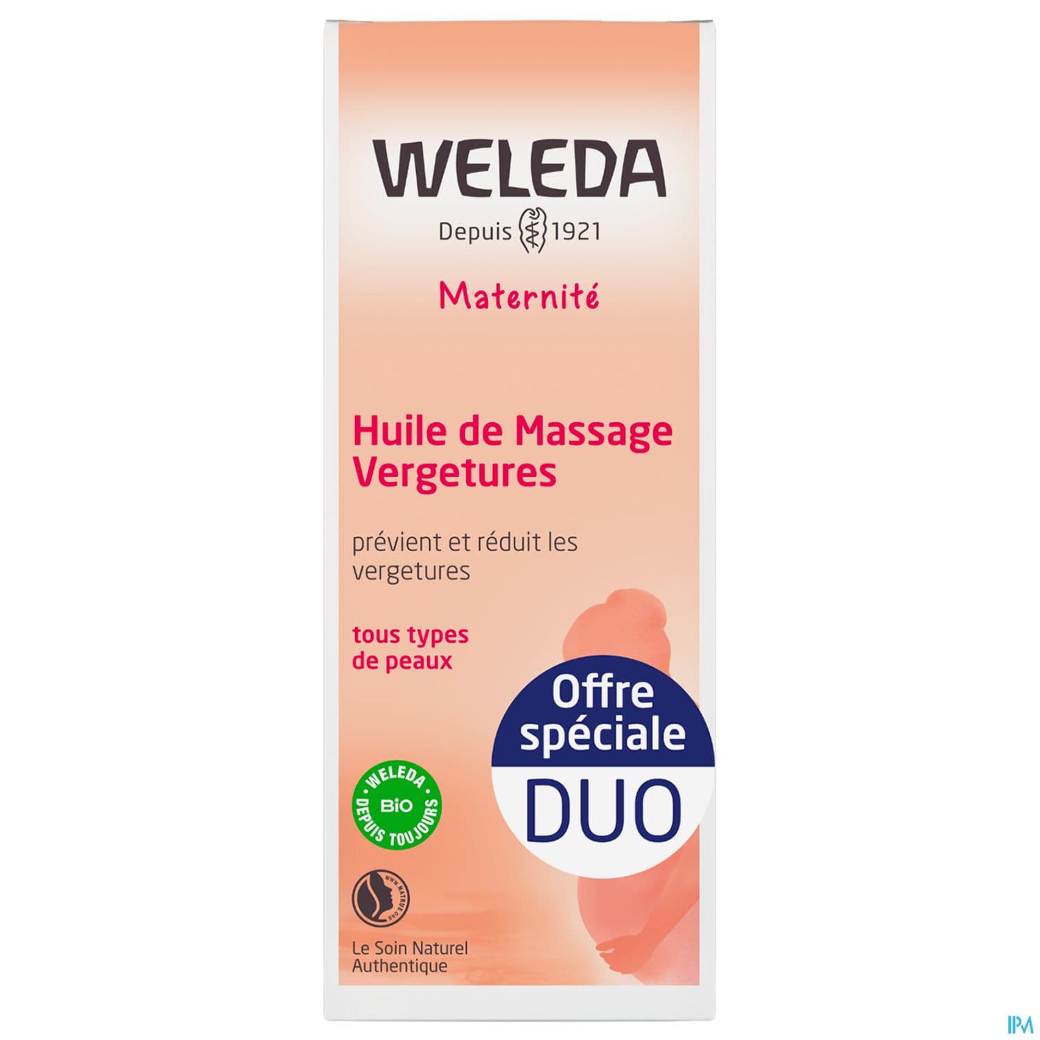WELEDA HLE MASSAGE VERGET 100MLX2