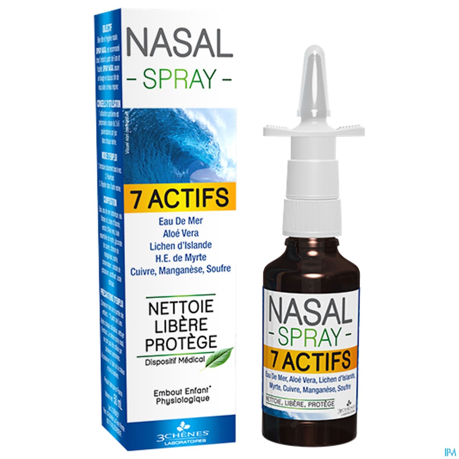 3 CHENES NASAL 7 ACTIFS SPR 50ML