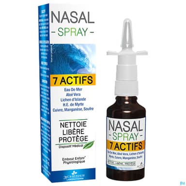 3 CHENES NASAL 7 ACTIFS SPR 50ML