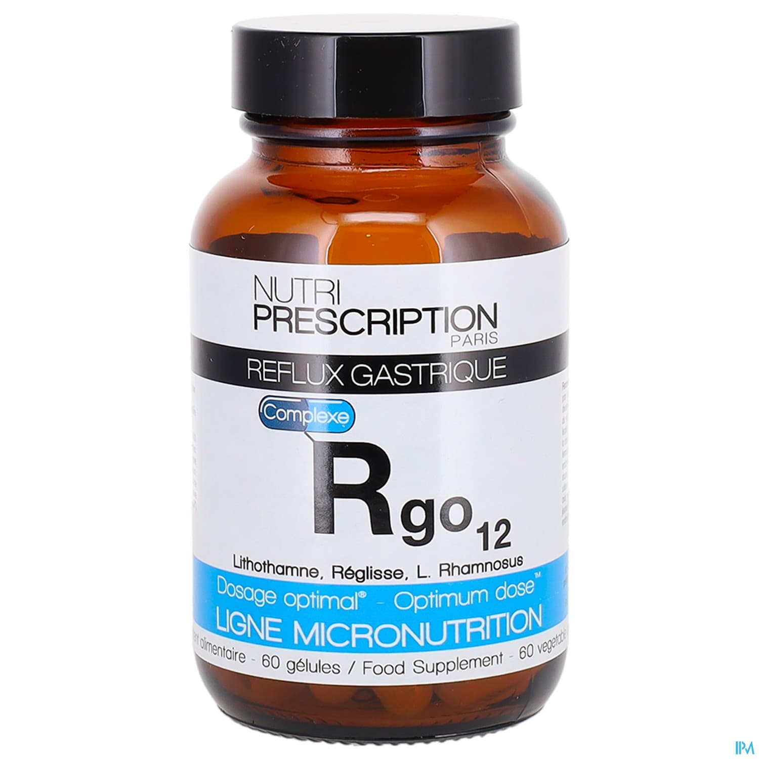 Nutriprescription Rgo12 Reflux Gastrique Gelule 60