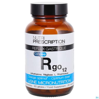 Nutriprescription Rgo12 Reflux Gastrique Gelule 60